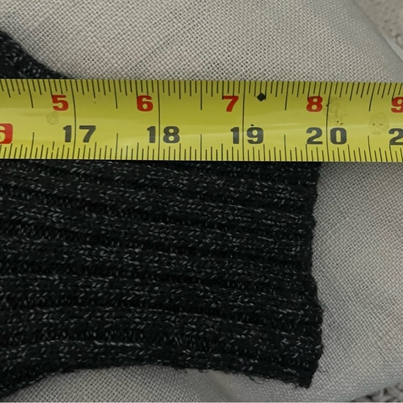 Bp. Turtleneck Sweater-Heather Charcoal-Women’s S-Casual-Winter-Classic-Simple - Picture 8 of 9